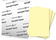 📄 springhill 8.5” x 14” canary yellow copy paper - 24lb bond/60lb text - 500 sheets (1 ream) - smooth finish - versatile computer paper - 024031r logo