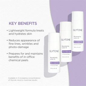 img 3 attached to 🌟 Glytone Rejuvenating Lotion with Glycolic Acid - Lightweight Face Moisturizer & Exfoliator for Normal to Oily Skin (1.7 oz)