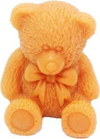 img 4 attached to 🐻 Versatile 3D Bear Silicone Mold: Perfect for Soap, Candle, Chocolate, Candy, Fondant, and Mints!
