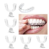 🦷 eshylala 5-piece teeth whitening trays kit - whitening trays for brightening your smile, mouth guard care for oral hygiene - bleaching tooth tool for effective whitening logo