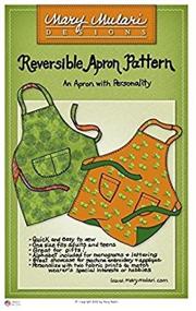 img 2 attached to 👗 Stylish and Practical Reversible Apron Pattern by Mary Mulari: A Must-Have for Every Home Cook