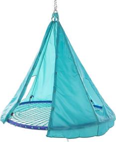 img 1 attached to 🏞️ Premium Sky Island Teepee Cover: Water Resistant & UV Protected Polyester Shield