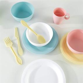 img 1 attached to KidKraft 🍳 Pastel 27-Piece Cookware Set