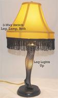 a christmas story - neca 20 inch leg lamp prop replica: perfect holiday gift, authentic movie desk lamp logo