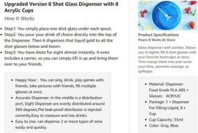 img 2 attached to 🍹 Ultimate Beverage Dispenser: Sip Cocktails with our Dispenser Drinking Cocktail Beverage Dispenser