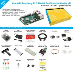 img 3 attached to CanaKit Raspberry Pi 3 B+ Ultimate Starter Kit (32 GB Edition) with Clear Case: Everything You Need to Get Started
