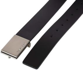 img 1 attached to 👔 Accessorize in Style with Calvin Klein Strap Plaque Buckle Men's Accessories