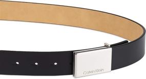 img 2 attached to 👔 Accessorize in Style with Calvin Klein Strap Plaque Buckle Men's Accessories