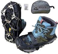 ❄️ ice traction cleats for men and women - ultimate shoe spikes for snow and ice - m/l/xl sizes - micro spikes for hiking, fishing, climbing, walking логотип