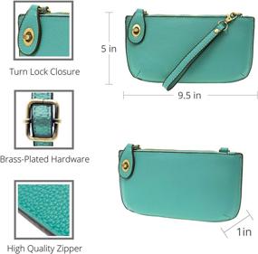 img 3 attached to 👜 Шикарный и универсальный, мини-кроссбоди Joy Susan для женщин: браслет-сумочка для стильного повседневного образа.