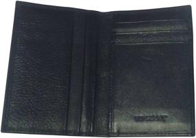 img 1 attached to Sleek & Durable Business Minimalist Slimfold Wallet in Classic Black by Bdgiant