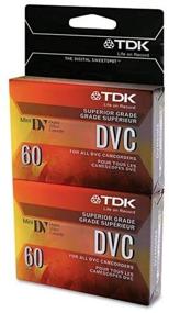img 4 attached to 🎥 2-Pack of 60-Minute Mini DVC Tapes
