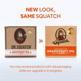 img 3 attached to 🍺 Handmade Grapefruit IPA Beer Soap Bar by Dr. Squatch – Men's Soap with Premium Hops & Natural Citrus Fragrance – Crafted in the USA