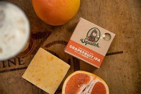 img 1 attached to 🍺 Handmade Grapefruit IPA Beer Soap Bar by Dr. Squatch – Men's Soap with Premium Hops & Natural Citrus Fragrance – Crafted in the USA