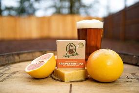 img 2 attached to 🍺 Handmade Grapefruit IPA Beer Soap Bar by Dr. Squatch – Men's Soap with Premium Hops & Natural Citrus Fragrance – Crafted in the USA