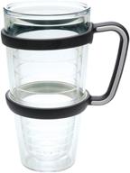 🍶 tervis tumbler 24oz black with handle логотип