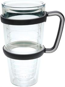 img 3 attached to 🍶 Tervis Tumbler 24Oz Black with Handle