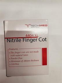 img 1 attached to 🧤 NRG Finger Cot Nitrile X Large: Superior Protection for All Your Fingers