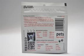 img 3 attached to Siamese Delight: Premium Pet Treat for Cats & Dogs. 100% Dehydrated Beef, Human Grade, USDA Choice Grade, 0.995oz