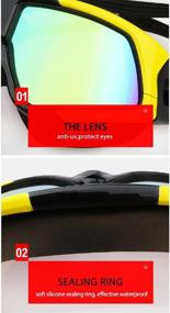 img 1 attached to Lorsoul Goggles Polarized Swimming Protection