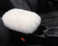 andalus car armrest cover - car center console cover - soft logo