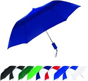img 3 attached to StrombergBrand Vented Windproof Umbrella Green Umbrellas and Folding Umbrellas