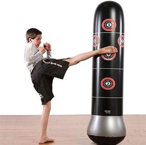 img 3 attached to YAVOCOS Inflatable Punching Standing Training