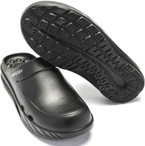 img 1 attached to BEPOJOY Garden Sandals Support Cushioned Men's Shoes in Mules & Clogs