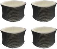 🧴 hwf75cs filter: enhanced compatibility with holms humidifier wick filter hwf75, hwf75pdq-u type d, 4 pack логотип