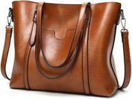 👜 stylish lozodo handle satchel handbags: perfect women's shoulder bags & wallets in satchels logo