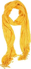 img 2 attached to Love Lakeside Womens Crinkle Bright Yellow