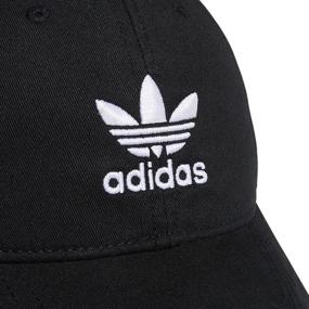 img 2 attached to Metal Logo 2 Relaxed Fit Strapback Cap for Men - adidas Originals