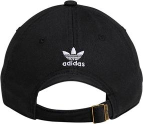 img 1 attached to Metal Logo 2 Relaxed Fit Strapback Cap for Men - adidas Originals