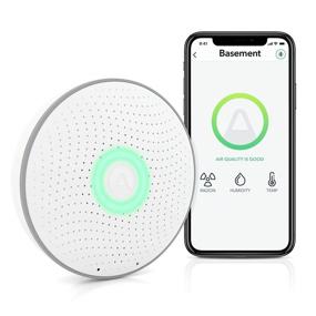 img 4 attached to 🌬️ Airthings 2950 Wave Radon: Accurate Smart Radon Detector with Humidity & Temperature Sensor – No Lab Fees – Battery Operated - Free App