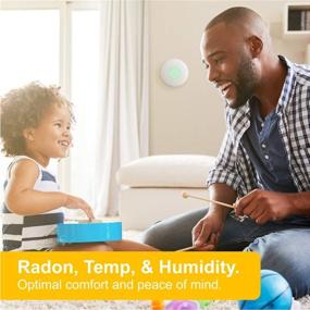 img 2 attached to 🌬️ Airthings 2950 Wave Radon: Accurate Smart Radon Detector with Humidity & Temperature Sensor – No Lab Fees – Battery Operated - Free App