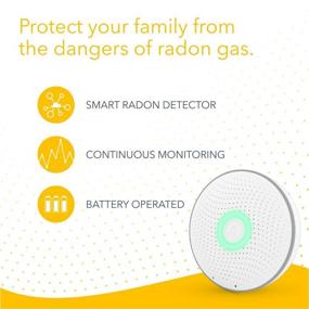 img 1 attached to 🌬️ Airthings 2950 Wave Radon: Accurate Smart Radon Detector with Humidity & Temperature Sensor – No Lab Fees – Battery Operated - Free App