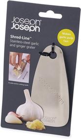 img 3 attached to 🧄 Enhance Your Cooking with the Joseph Joseph Shred-Line Garlic & Ginger Grater, Stainless Steel