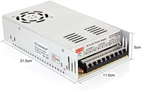 img 3 attached to 🔌 Universal Regulated Switching Power Supply - SUPERNIGHT DC 12V 30A 360W, AC 110V/220V to DC 12V Power Driver for 3D Printer, HAM Radio Transceiver, Car Subwoofer Amp, Audio Amplifier and RC LiPo Chargers