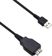 🔌 upgraded sn-riggor vmc-md2 usb cable cord lead for sony dsc-hx1, dsc-hx5, dsc-hx5v, dsc-h20, dsc-h55, dsc-tx7, dsc-tx9, dsc-t500, dsc-t900, dsc-w210 dsc-w215, dsc-w220, dsc-w230, dsc-w270 logo