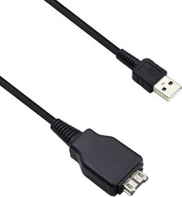 img 4 attached to 🔌 Upgraded SN-RIGGOR VMC-MD2 USB Cable Cord Lead for Sony DSC-HX1, DSC-HX5, DSC-HX5V, DSC-H20, DSC-H55, DSC-TX7, DSC-TX9, DSC-T500, DSC-T900, DSC-W210 DSC-W215, DSC-W220, DSC-W230, DSC-W270