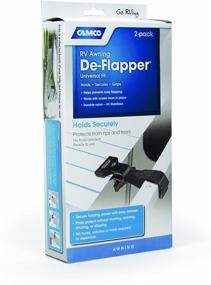 img 1 attached to Camco 42061 RV Awning De-Flapper: Efficient Black Solution for Secure Awning Retention