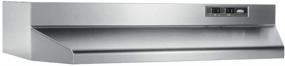 img 4 attached to 🍳 Broan-NuTone 403004 Range Hood Insert: Enhance Your Kitchen with Stainless Steel, Light Exhaust Fan, 30", 6.5 Sones, 160 CFM