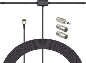 img 3 attached to 📡 Bingfu FM Radio Antenna: High-Quality Dipole Antenna for Indoor Stereo Receivers & Home Theaters