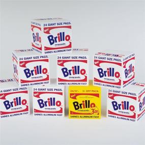 img 1 attached to 🎨 Mudpuppy Warhol Brillo Wooden Blocks: A Playful Twist on Warhol's Iconic Art