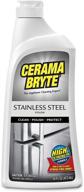 🔥 cerama bryte 16 oz stainless steel polish: streak-free shine, clean & protect with strong formula logo