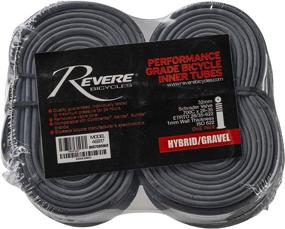 img 4 attached to 🚴 Revere Bicycles Tubes - Black 700c x 28-35 Shrader 32mm with Free Replacement Warranty for Manufacturer Defect-Induced Flat