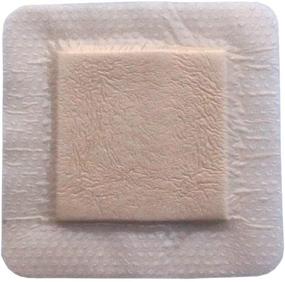 img 3 attached to 🩹 Areza Medical Ultra-Absorbent Silicone Foam Dressing with Border (Adhesive) - Waterproof 4" X 4" (10 cm X 10 cm), Central Ultra-Absorbent Foam 2.5" X 2.5" - Pack of 10 (1) Wound Dressing