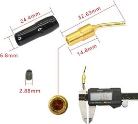 img 3 attached to Banana Gold Plated Speaker Connector （10Pcs