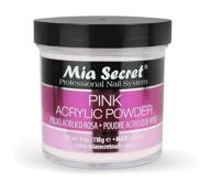 💅 4 унции mia secret розового акрилового порошка логотип