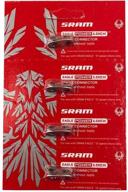 🔗 sram eagle powerlock chain connector 12-speed chain link with decal - choose from 2-pack or 4-pack logo